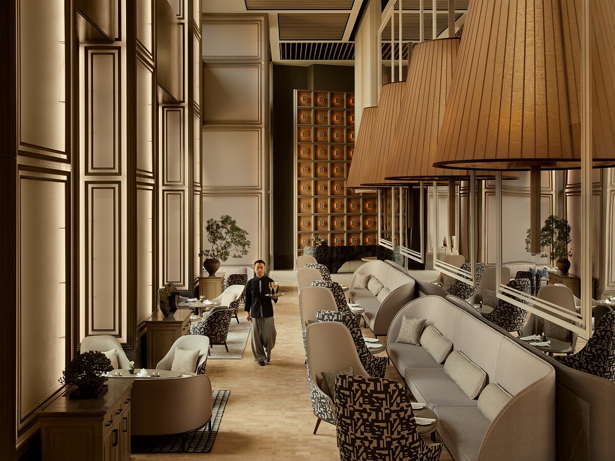 與大廳連接的 Lounge 空間。