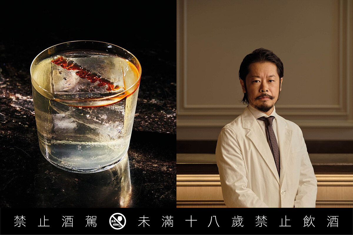 知名調酒師南雲主于三（Nagumo Shuzo）打造酒單。