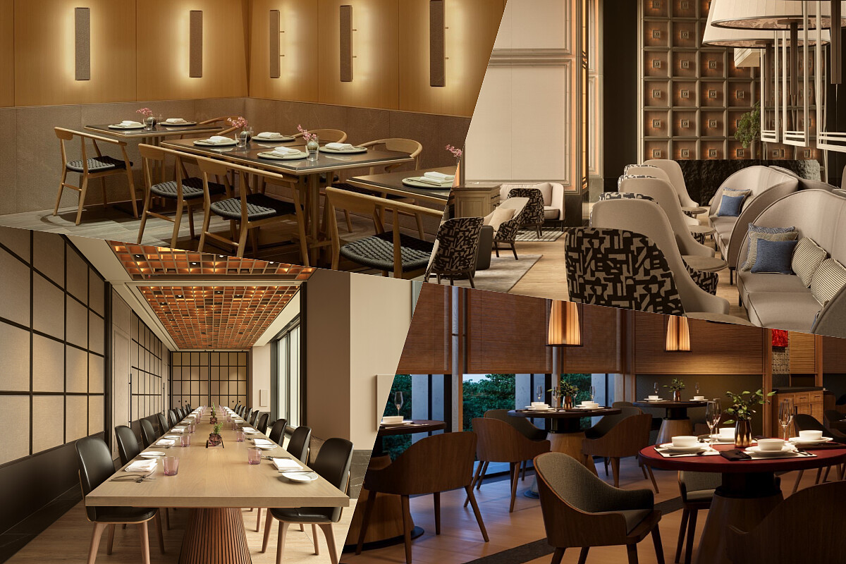 「Janu Tokyo」提供多元的餐飲服務。