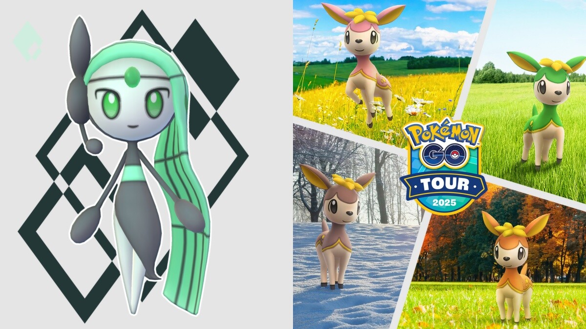 還有機會遇見異色寶可「美洛耶塔」、「四季鹿」