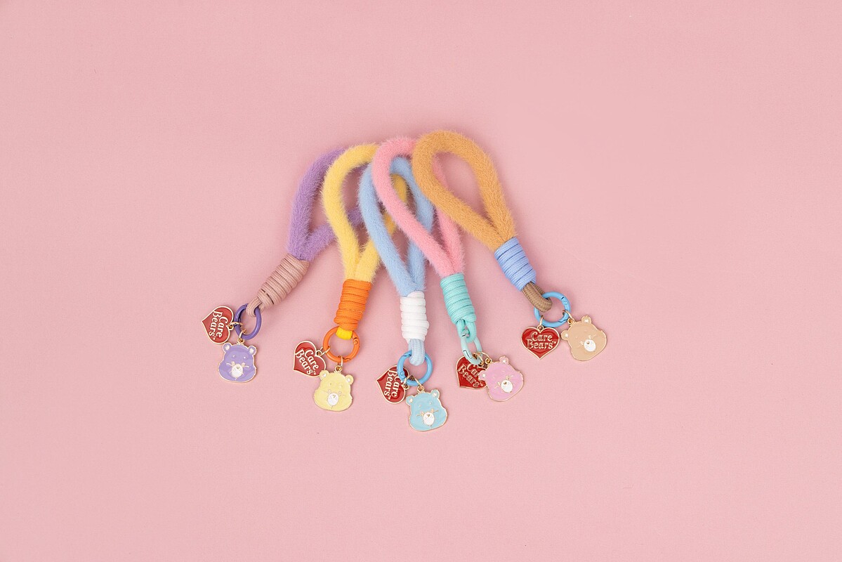 Care Bears-毛毛小熊系列 手腕掛繩鑰匙圈盲盒NT350
