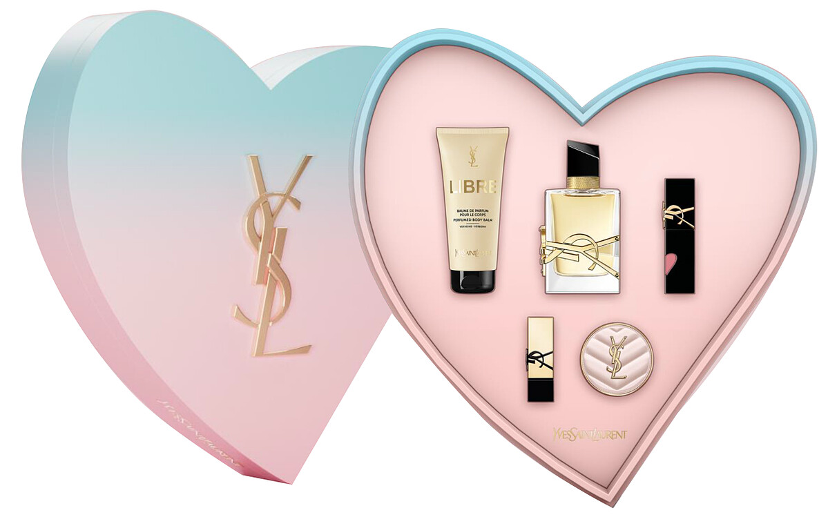 YSL 2025情人節情人節限定心型禮盒。