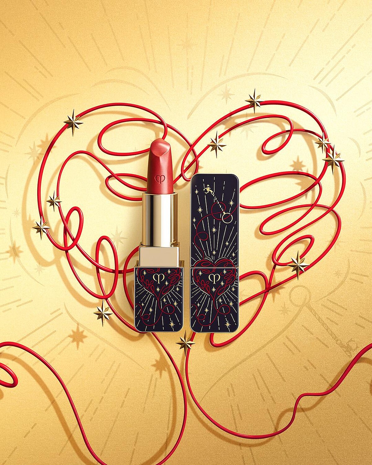 肌膚之鑰無限之愛限量系列奢潤唇膏(#5經典山茶花)4g，NT2,100