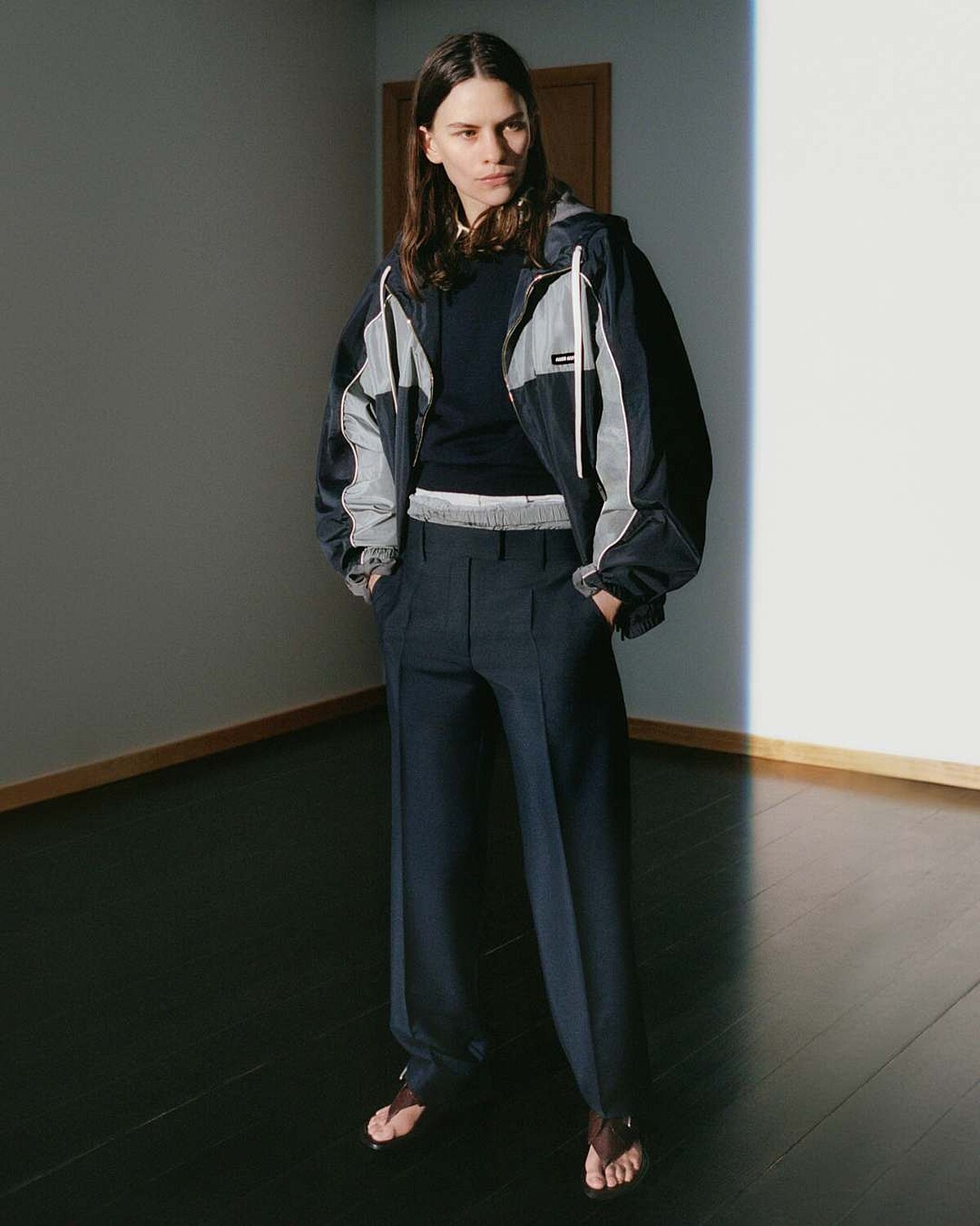 Miu Miu 2025春夏系列形象廣告。