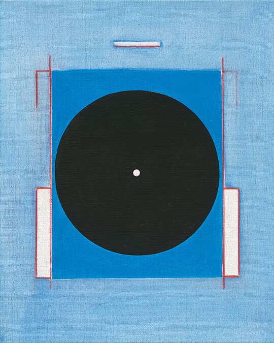 抽象2024-023｜90x71 cm｜油彩、畫布｜2024｜采泥藝術提供