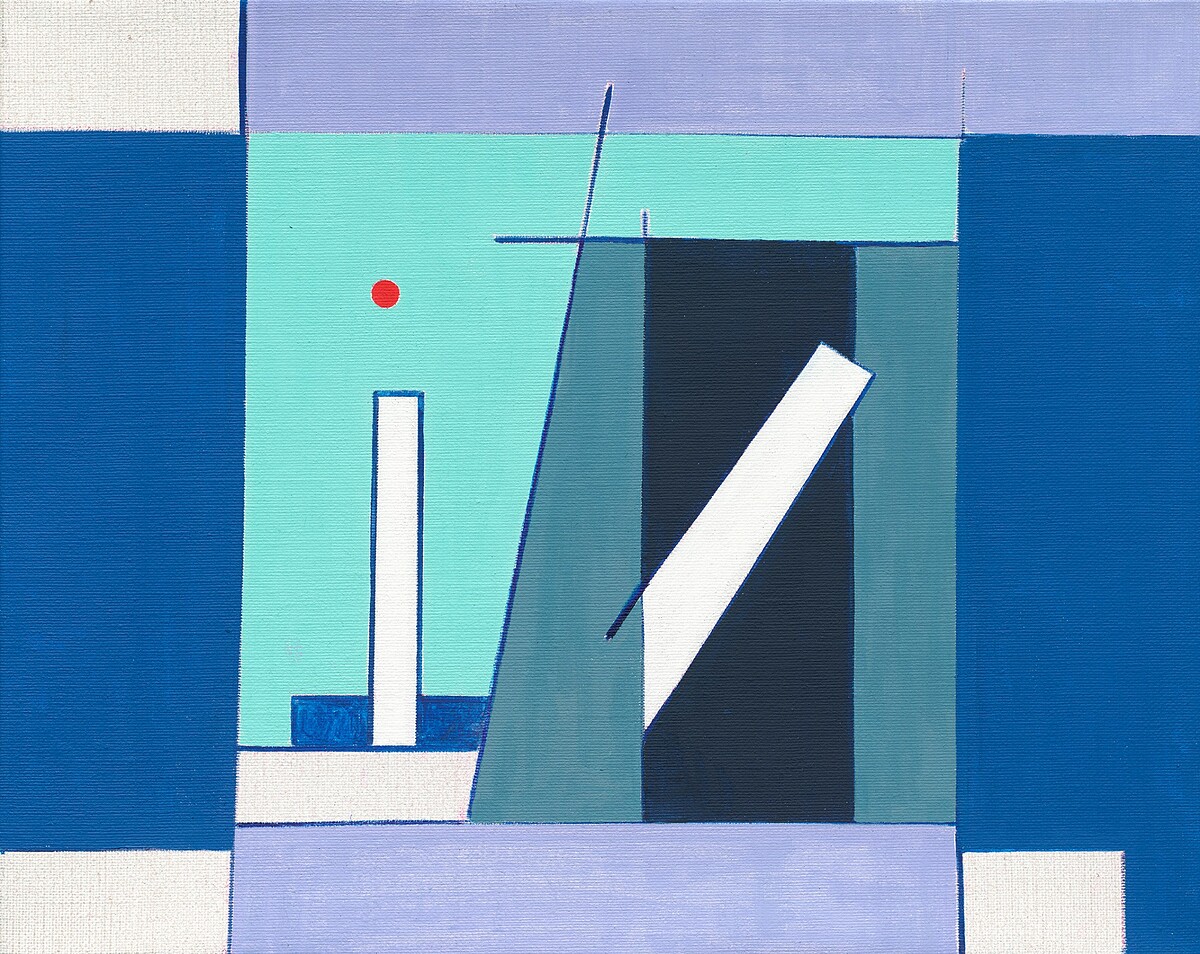 抽象2024-010|80x100cm|油彩、畫布|2024|采泥藝術提供