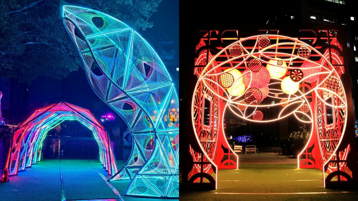 2025台北燈節西門展區：翹首以盼、喜臨門