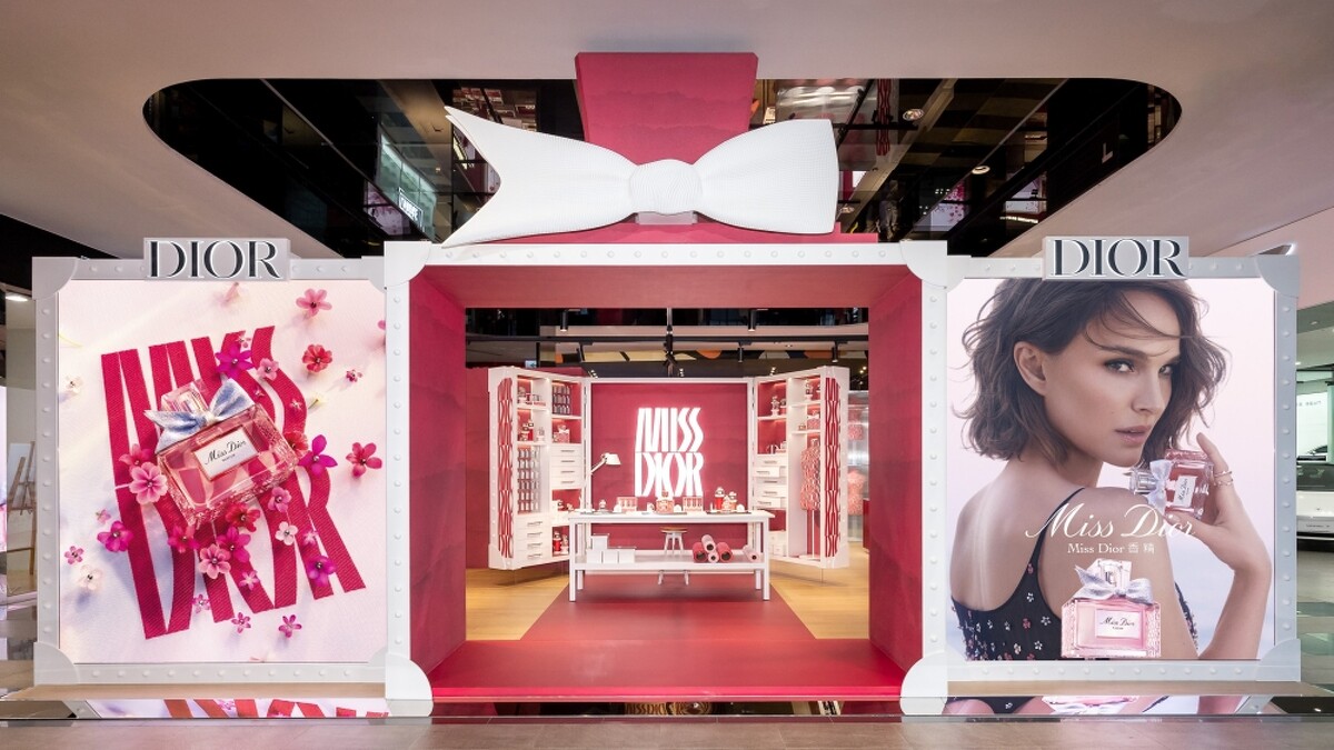 迪奧MISS DIOR訂製愛戀快閃店。