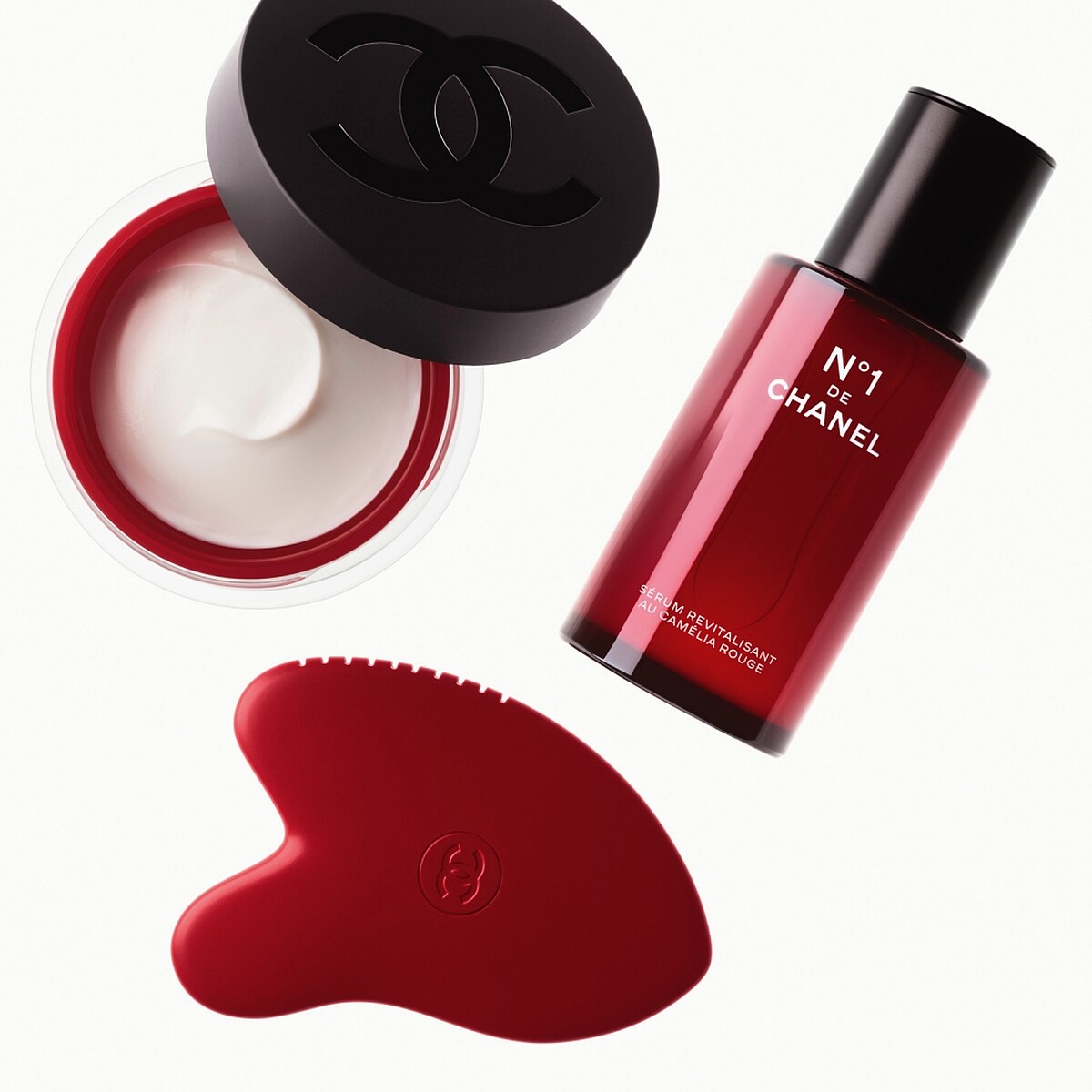 香奈兒1號紅色山茶花活能按摩板，NT1,500