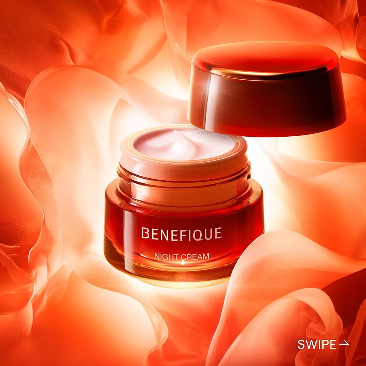 BENEFIQUE碧麗妃紅玉恆潤修護膜力霜40g，NT4,300