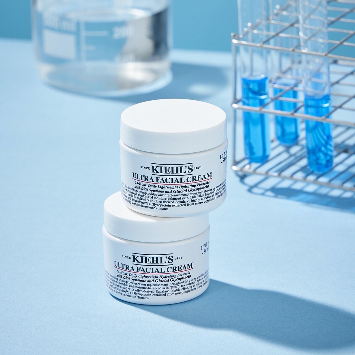 Kiehl's冰河舒敏修護霜50ml，NT1,600、125ml，NT2,900