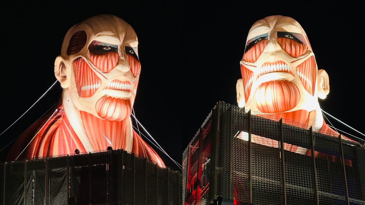 《進擊的巨人》燈組現身A19燈區《光的遊戲場》