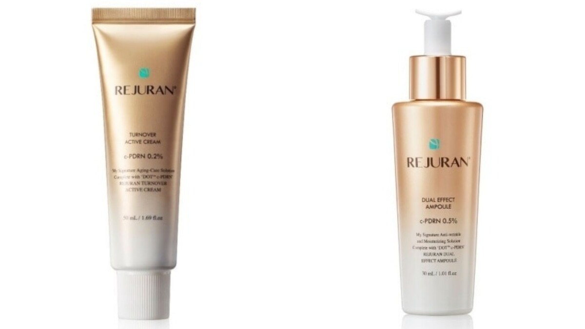 REJURAN 麗珠蘭金色面霜50ml，NT1,299、修復精華30ml(金)，NT1,799