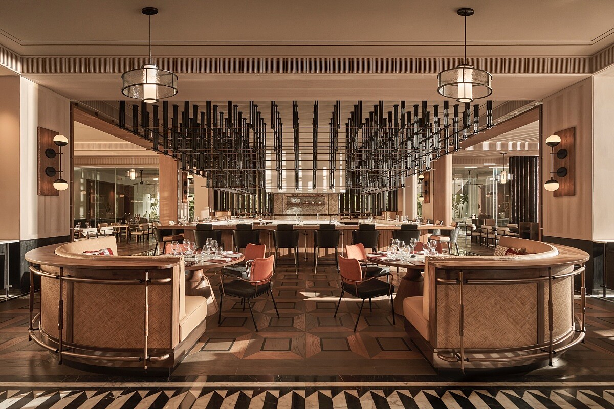 法日合璧的 Omakase 餐廳「Oku」。