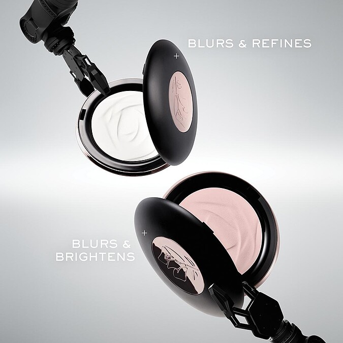 蘭蔻零粉感超持久柔焦蜜粉餅情境圖。