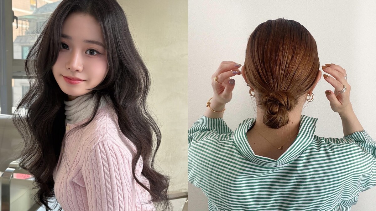 2025情人節髮型靈感:愛心編髮、優雅捲捲丸子頭、清爽低馬尾編髮⋯日常逛街也適合