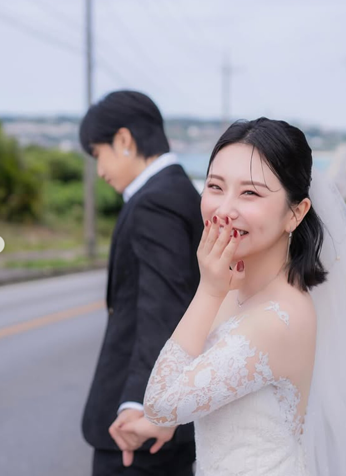 婁峻碩焦凡凡沖繩婚禮婚紗照，截圖自IG