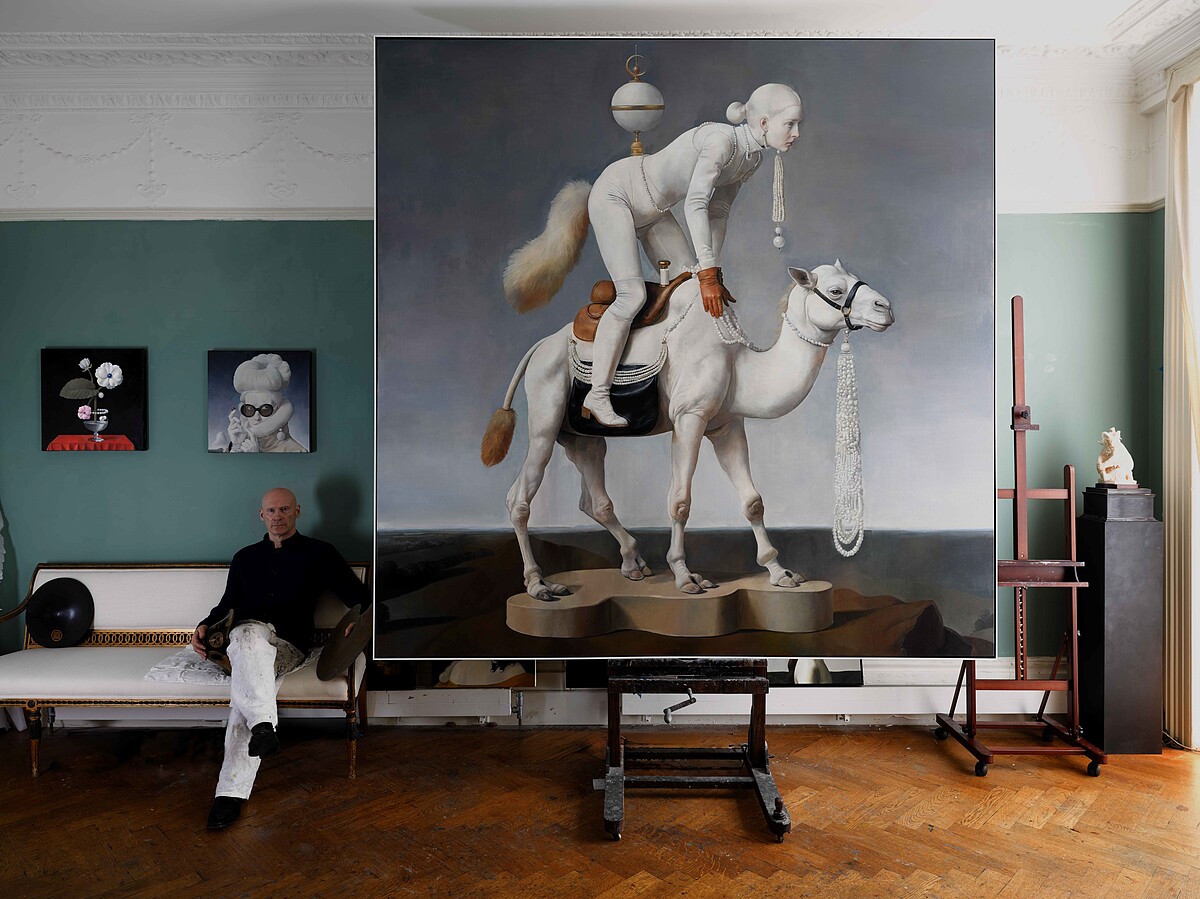 高美館今(2025)年秋季與英國藝術家馮.沃爾夫(Von Wolfe)共同合作的國際特展《馮.沃爾夫的花園堡壘》