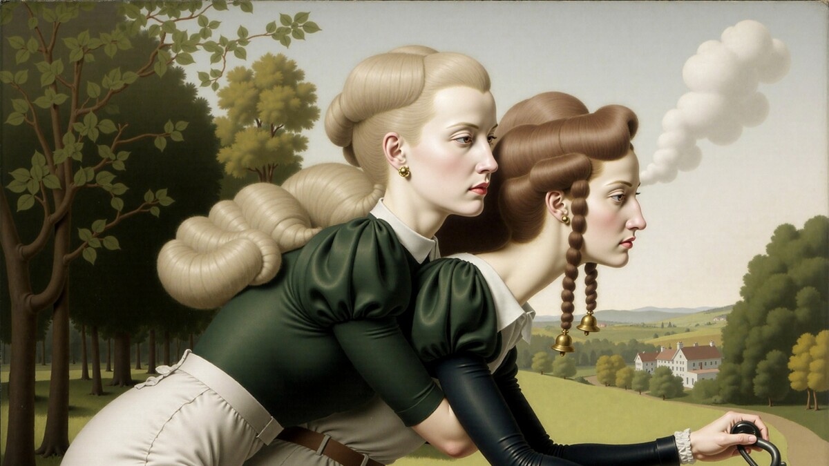 馮.沃爾夫作品〈Riding Free〉(藝術家提供)