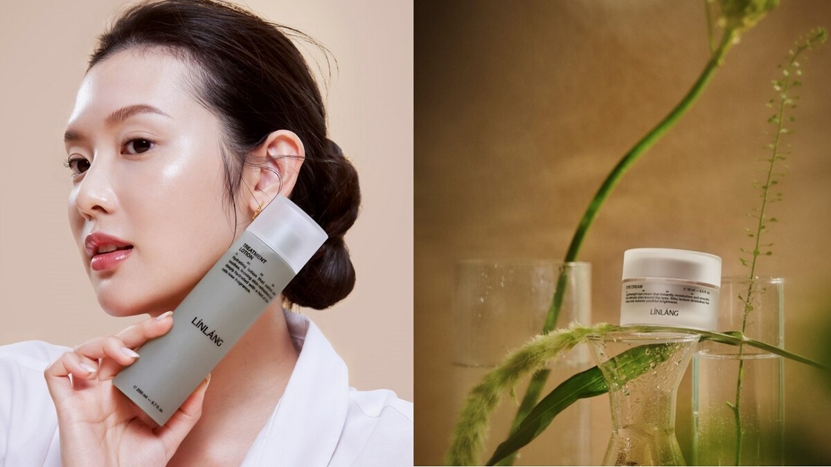 連獲英國大賞5大獎的靜奢保養品牌LINLANG又推出超強新品！大馬士革玫瑰保濕精華水+全效修護眼霜，讓你用最療癒的方式奢養出溫潤如玉的透亮美肌
