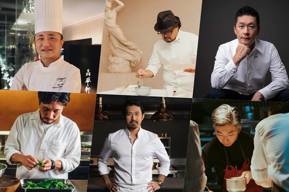 台灣六大名廚合作限定晚宴。
