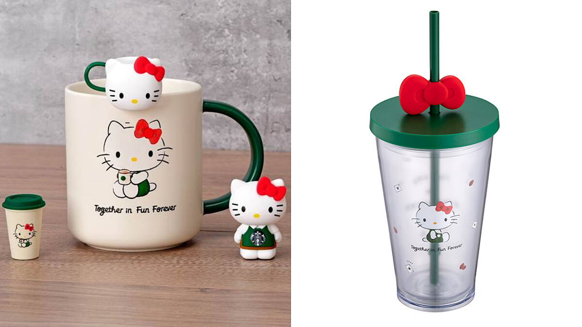 星巴克Hello Kitty聯名回歸！4款杯緣子盲盒再度登場，開賣時間+價格一次看