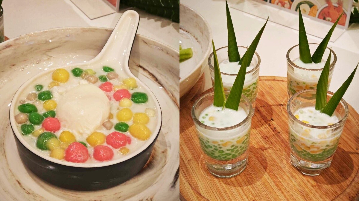 椰奶湯圓、木薯粉圓