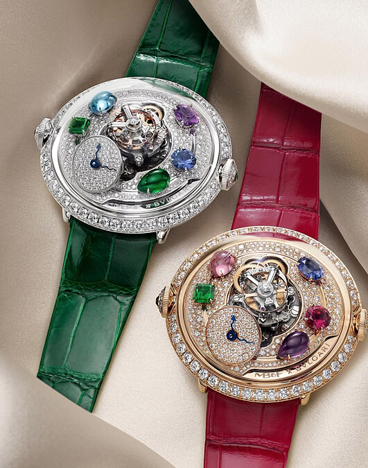 Bvlgari X MB&F Legacy Machine FlyingT Allegra聯名腕錶