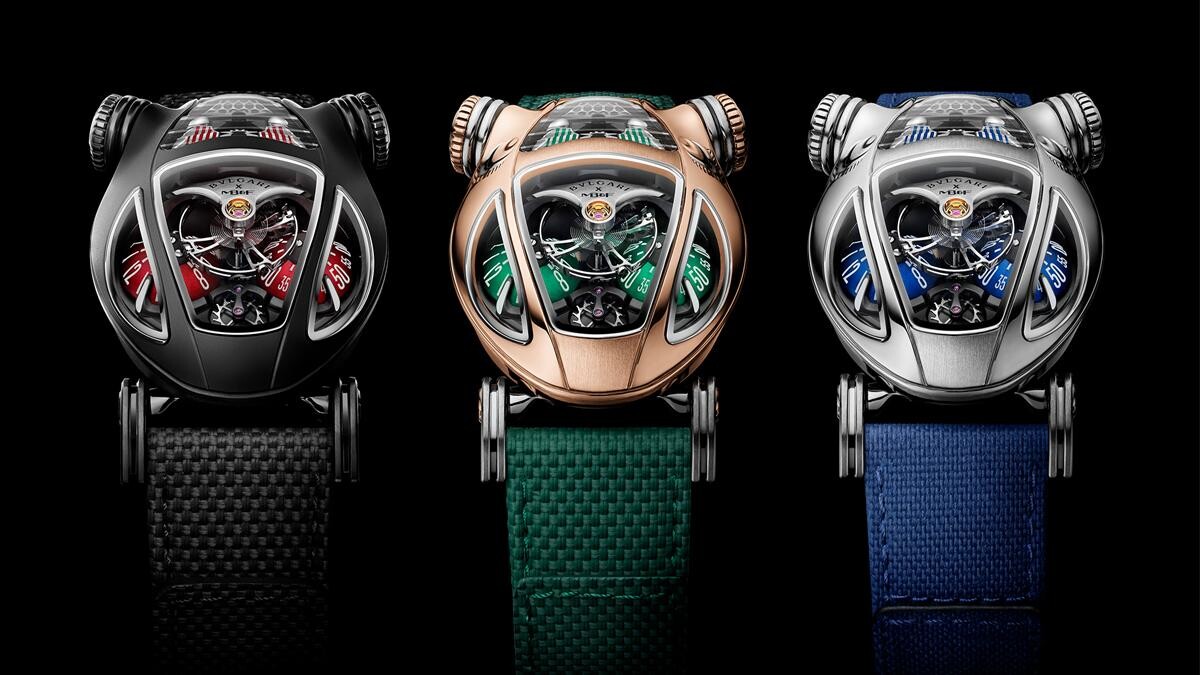 Bvlgari X MB&amp;amp;F 第二波聯名酷錶來了！Serpenti與跑車結合讓人腦洞大開