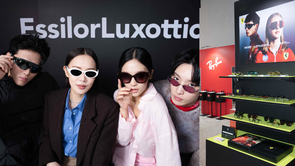 明星名人競相朝聖「EssilorLuxottica 2025春夏精品潮流眼鏡特展」，匯聚五大潮流風格、19大知名品牌及千款春夏精彩新作，讓風尚品味人士擁有「鏡現真我 預見潮流」的時髦主張！