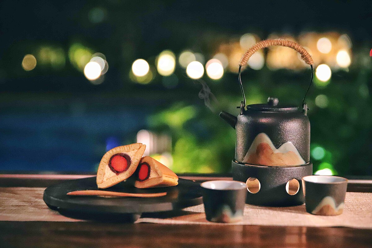 虹夕諾雅谷關 星夜暖茗示意圖（圖/虹夕諾雅提供）