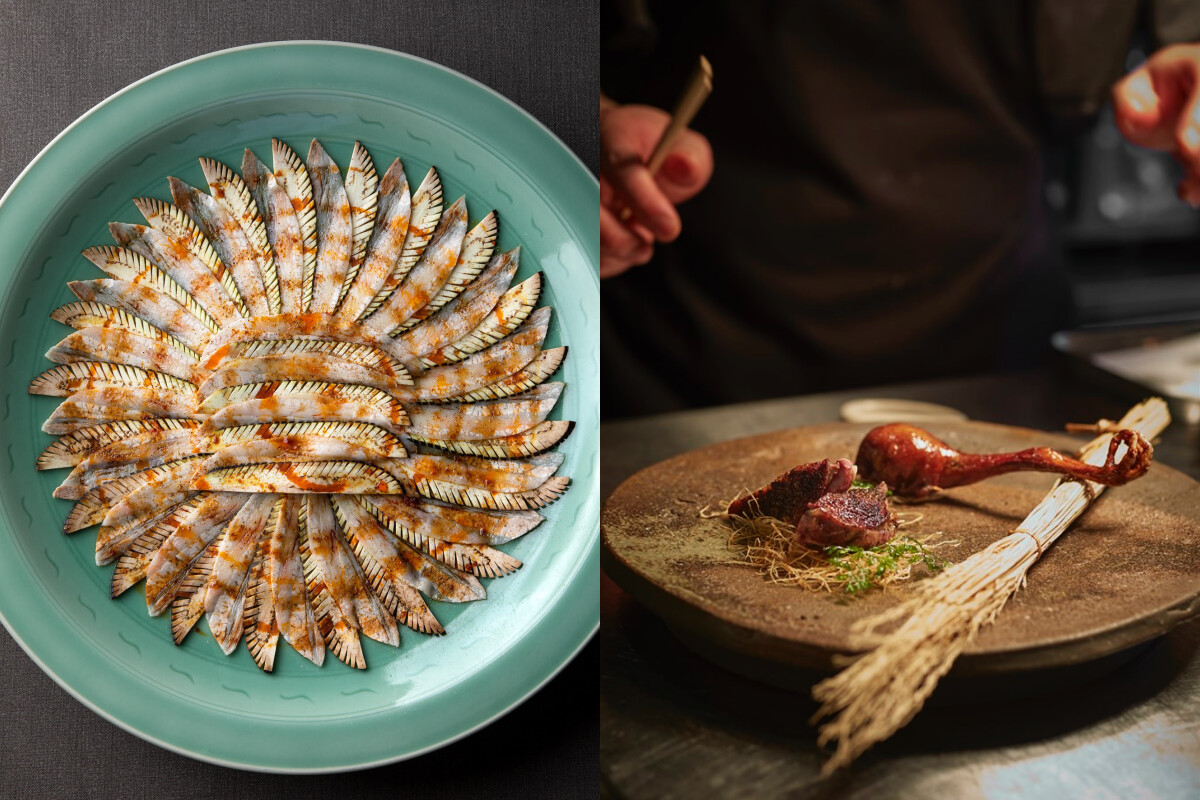 主廚秉持「和魂漢才」的精神，融合日本料理的細膩與中華料理的豐富層次。