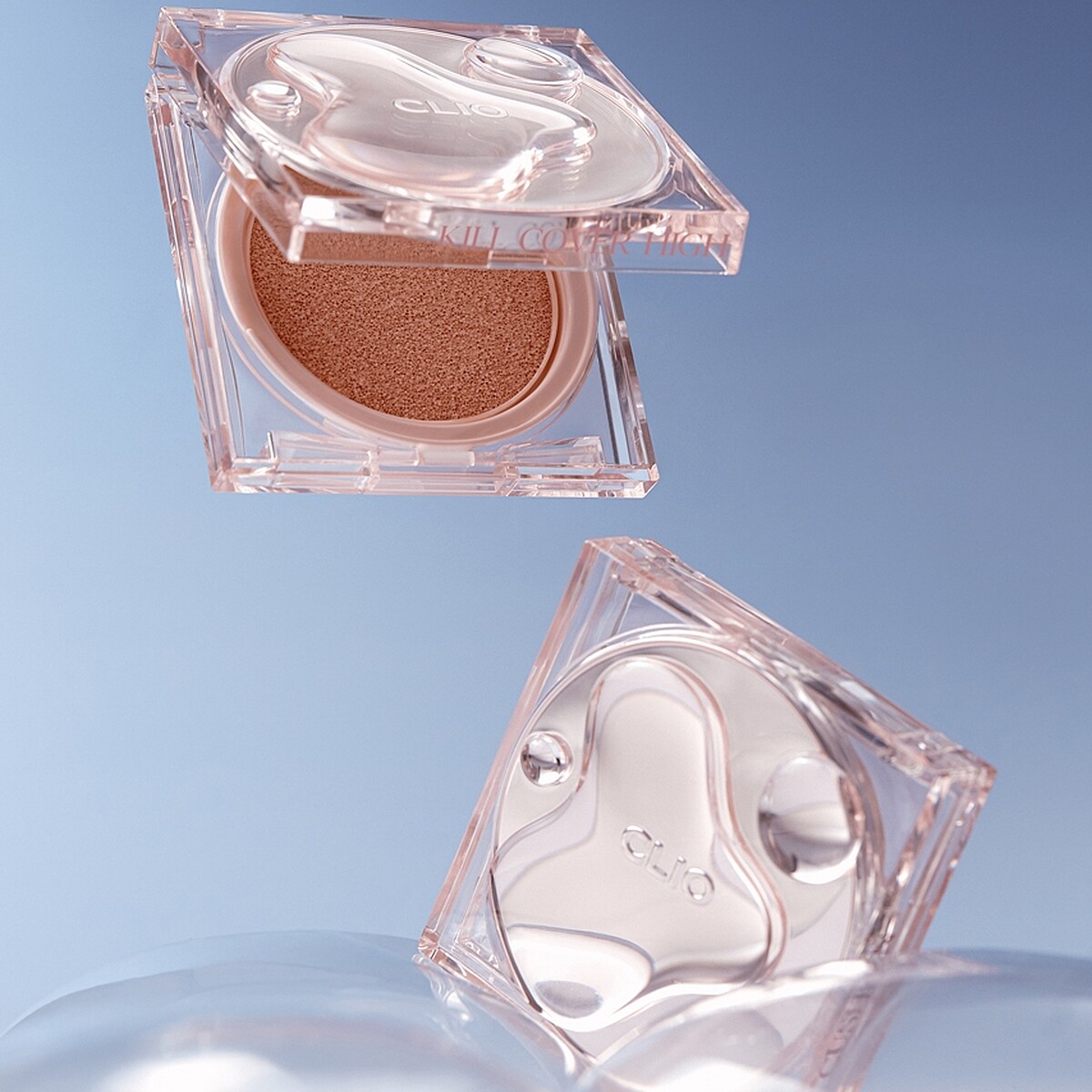 CLIO珂莉奧天使光圈爆水氣墊粉餅SPF50+/PA+++(#02、#03、04)14g*2，NT1,150