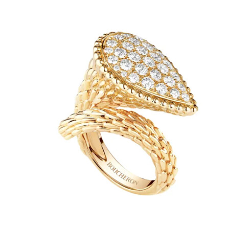 BOUCHERON寶詩龍Serpent Boh&egrave;me系列戒指L號