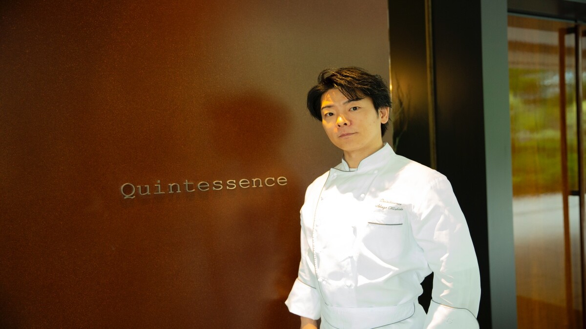 主廚岸田周三（Shuzo Kishida）位在東京品川的「Quintessence」，絕對是必訪的摘星名店。