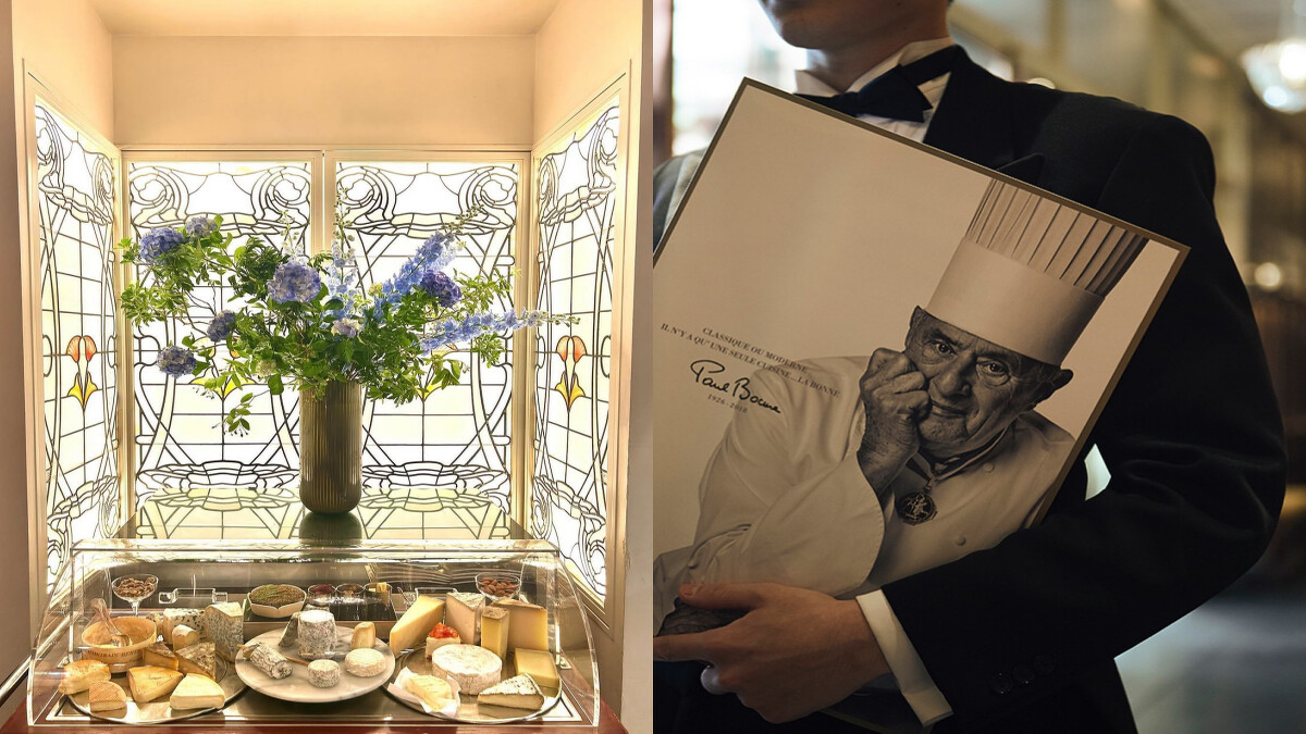 餐廳由傳奇主廚 Paul Bocuse 所創立。