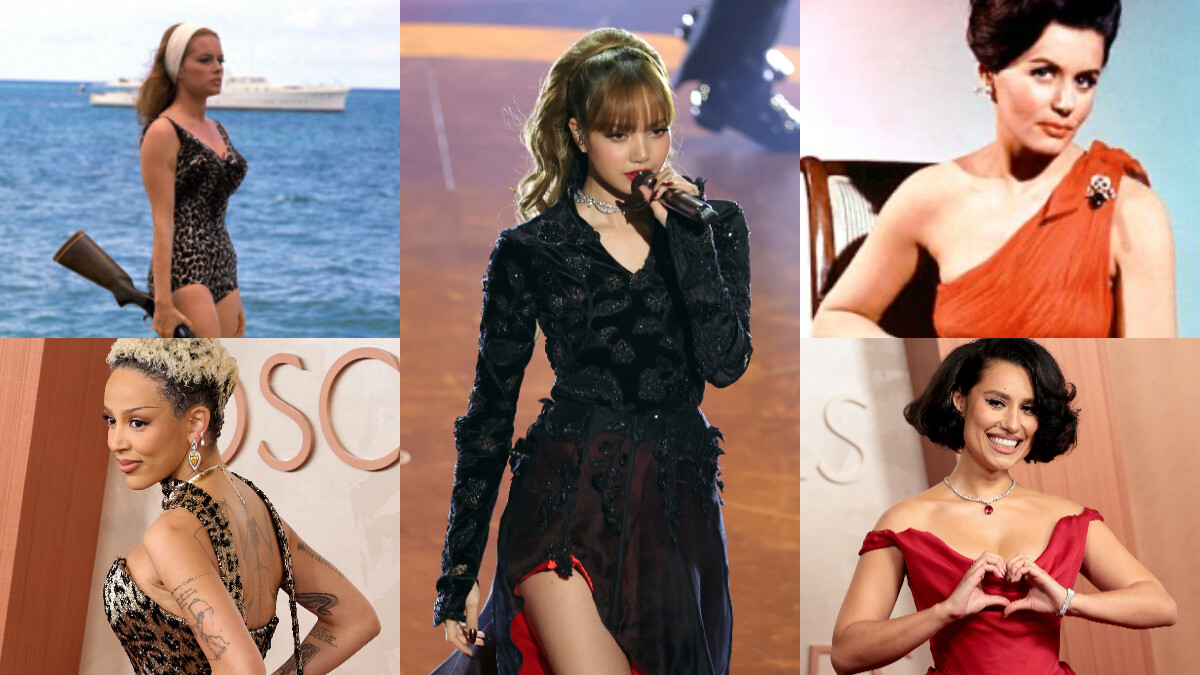 2025奧斯卡Lisa、Doja Cat、Raye服裝致敬龐德女郎，3人登台演唱007經典歌曲感動全場！