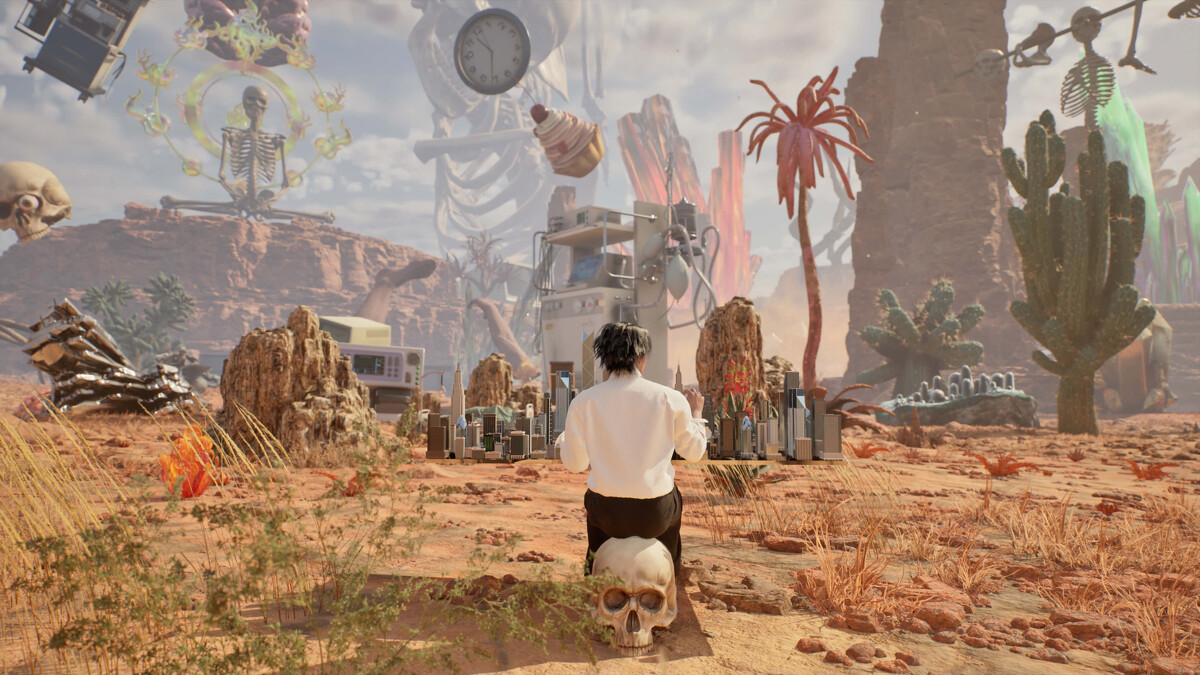 Lu Yang, DOKU the Creator, 2025. Courtesy of the artist and de Sarthe