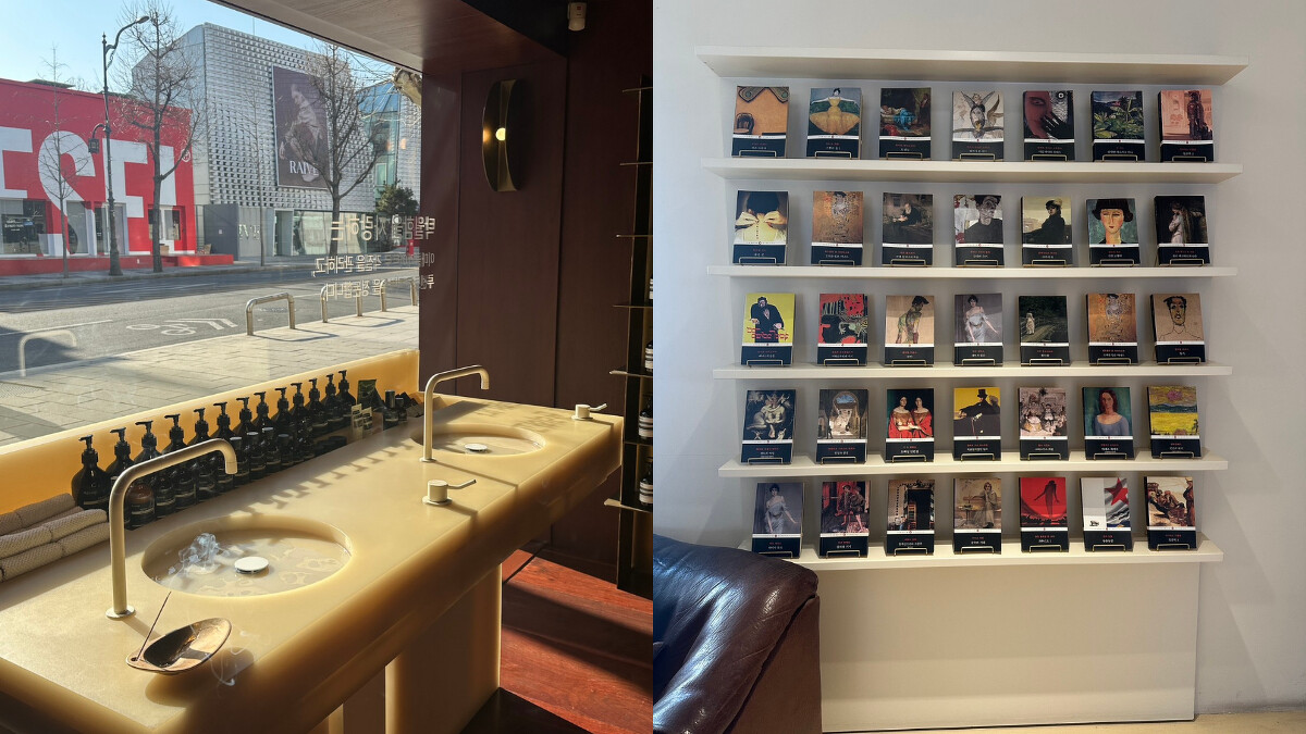 舒適的室內空間，偶有與藝術家合作的小展覽