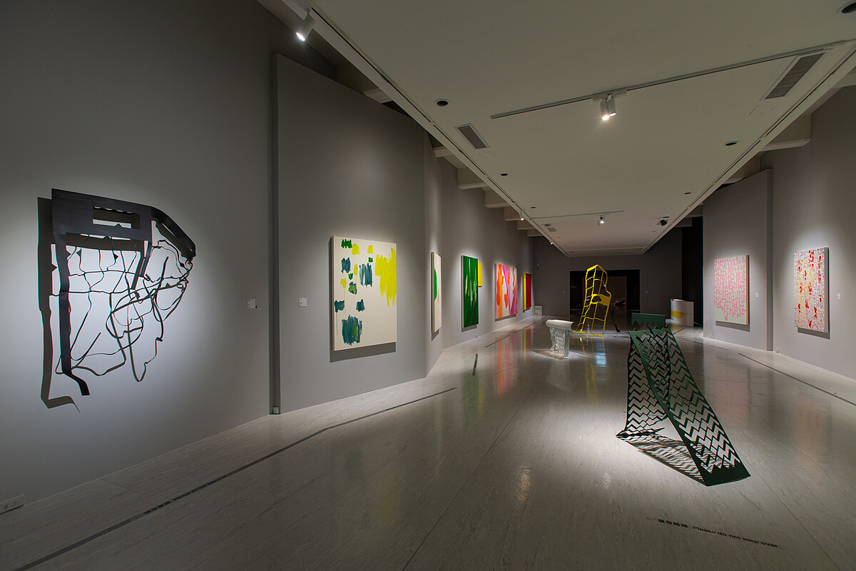 「海洋與仙境」子題，圖像由臺北市立美術館提供。