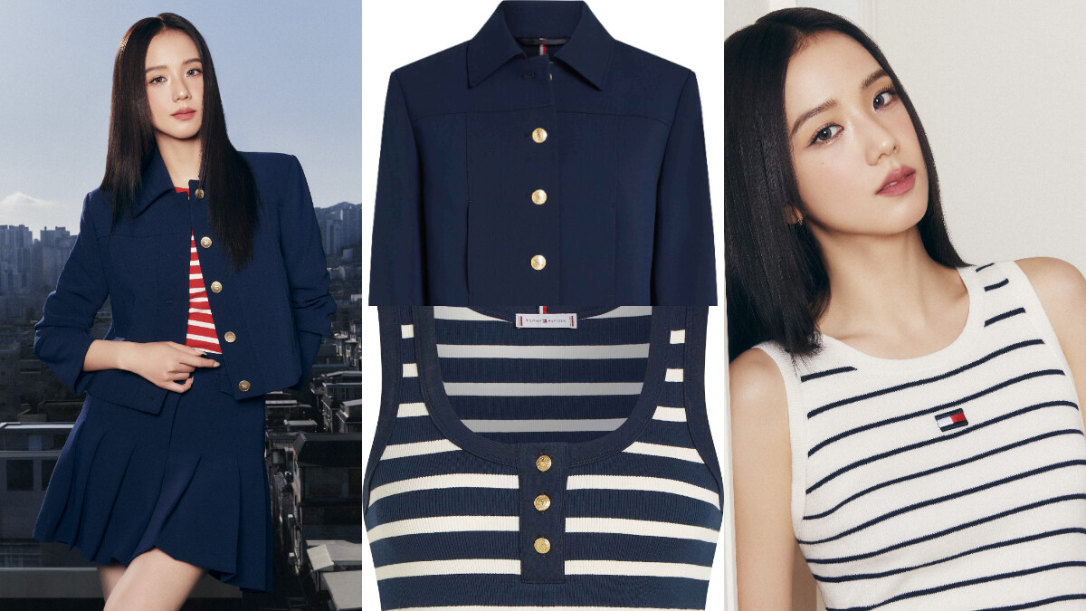BLACKPINK JISOO同款學院風單品幫你找到！TOMMY HILFIGER宣佈 JISOO為最新代言人，造型解析、單品一次看