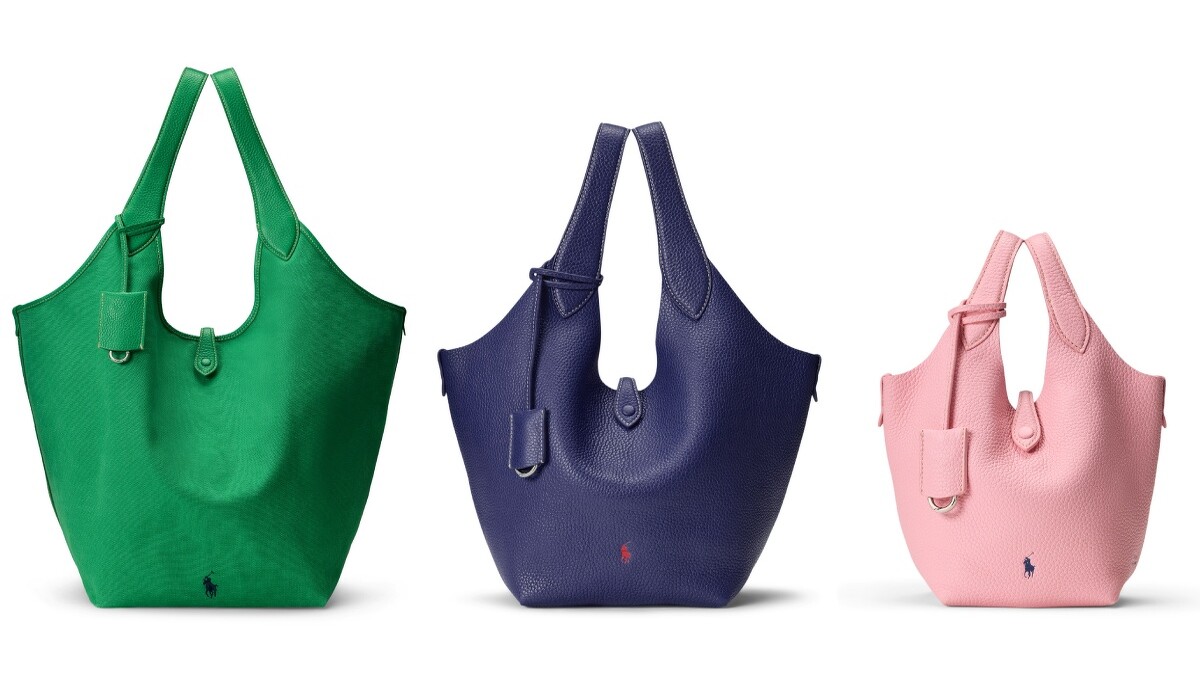 Polo Play 帆布大型托特包 NT13,880、Polo Play 皮革中型托特包 NT18,880、Polo Play 皮革小型托特斜背包 NT15,880
