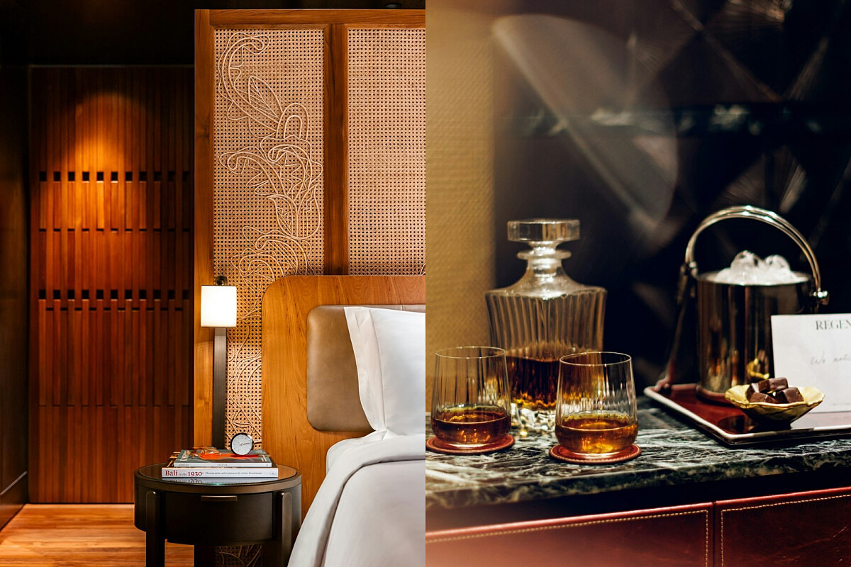 酒店提供150間精緻的套房和別墅。