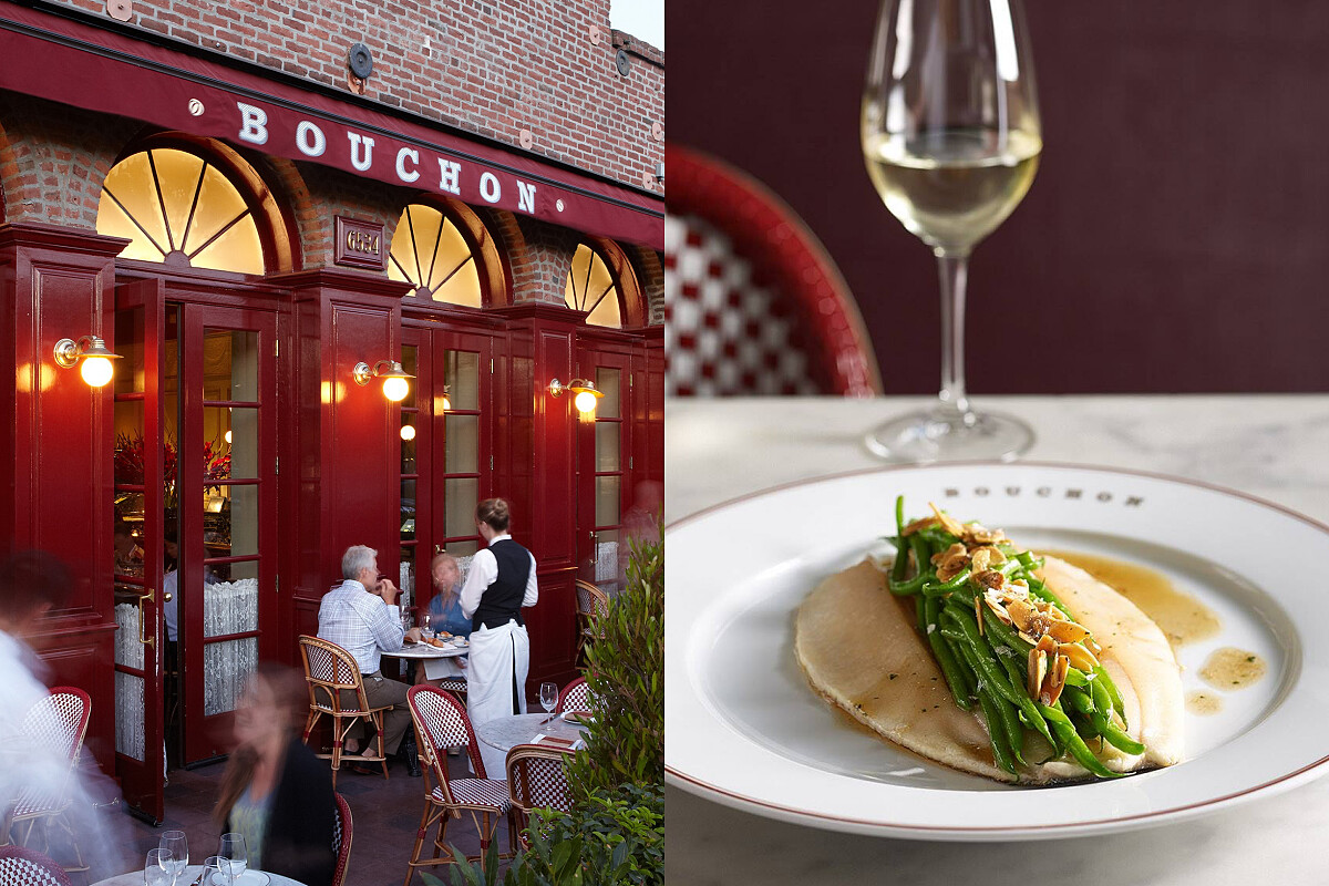 「Bouchon Bistro」重現了法國小酒館的氛圍。