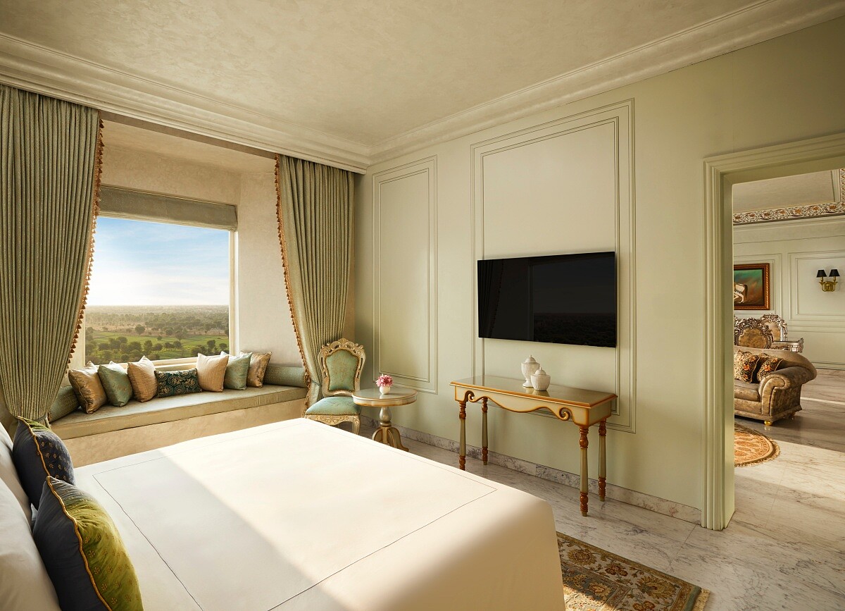 總統套房雙床房。