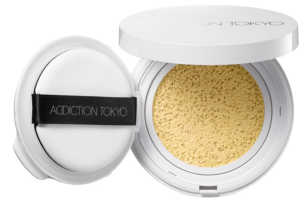 ADDICTION水透癮潤色氣墊CC霜12g，NT1,200、專用粉盒NT390