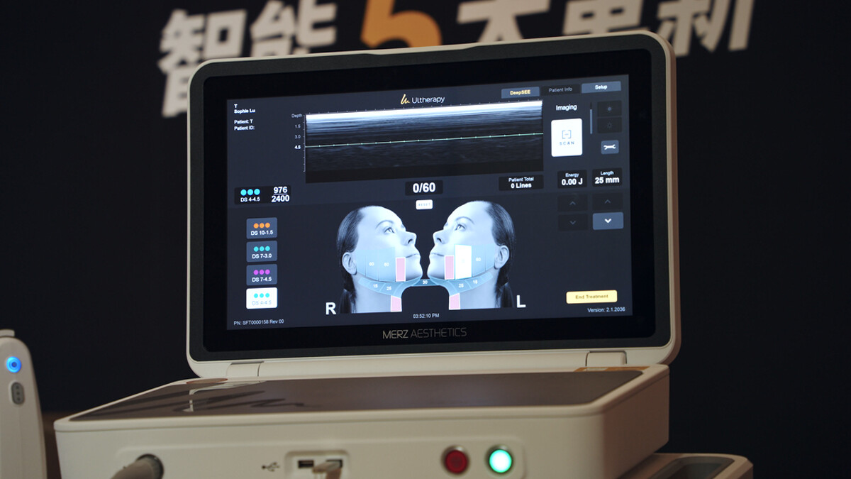 （Ultherapy PRIME&reg;美國音波 極透+透視科技及各項優異功能升級，讓醫師操作上效率及判斷力都大大提升，也讓精準治療後的效果在求美者身上精準呈現）