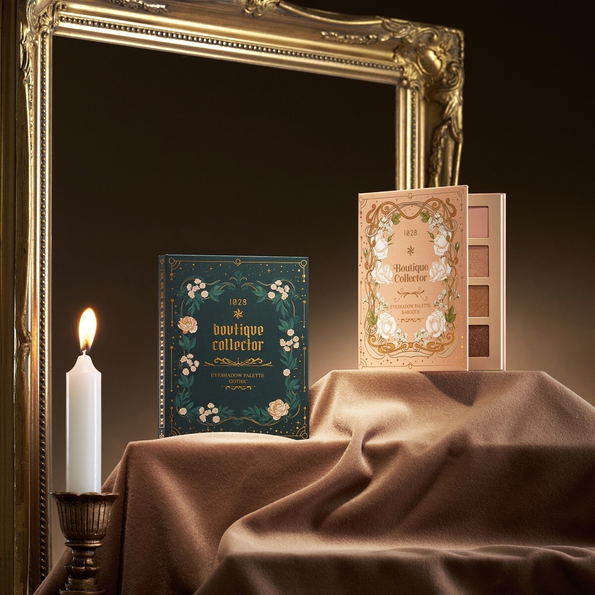 1028收藏家限量眼彩盤(#巴洛克金、#哥德綠)，NT 520