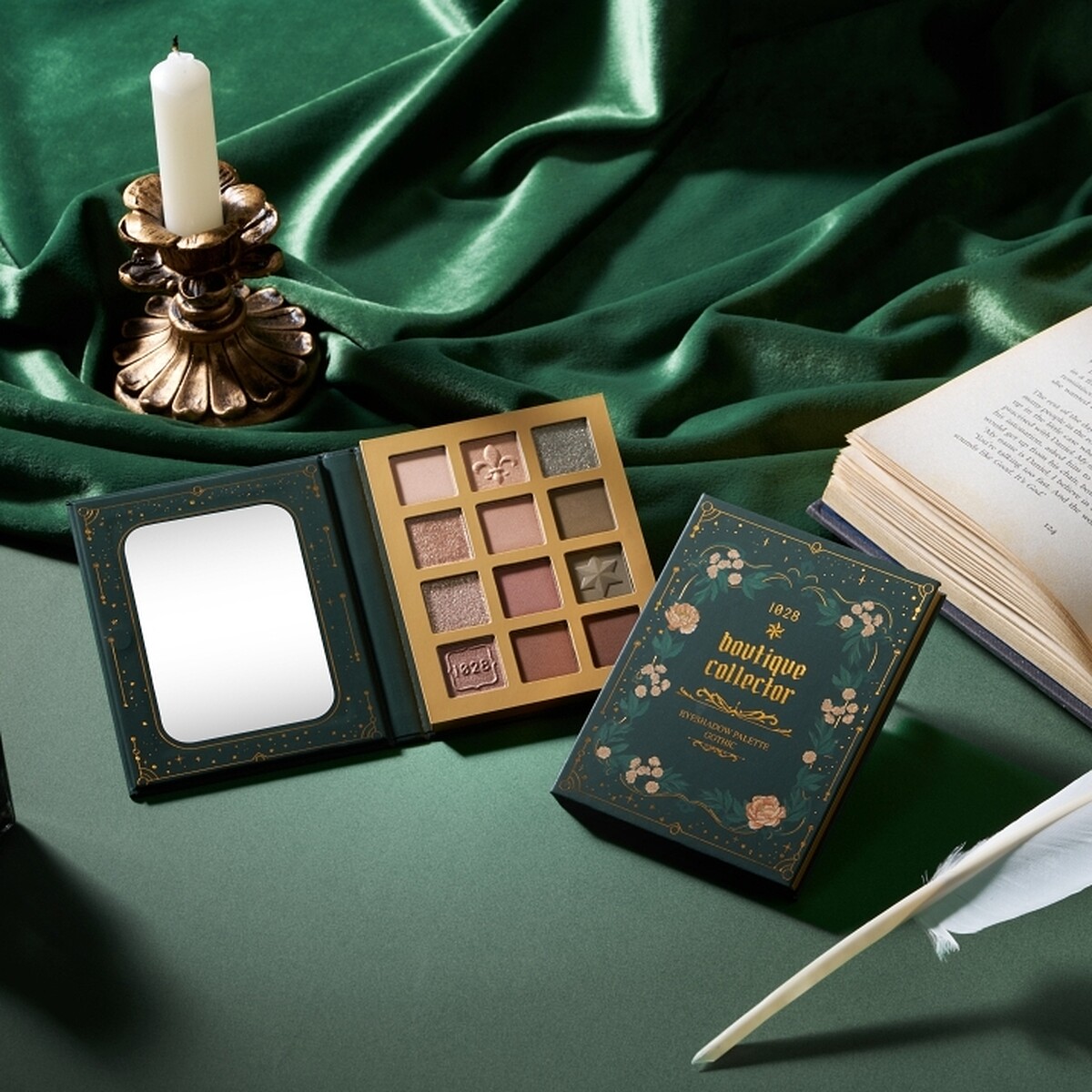 1028收藏家限量眼彩盤(#哥德綠)，NT 520