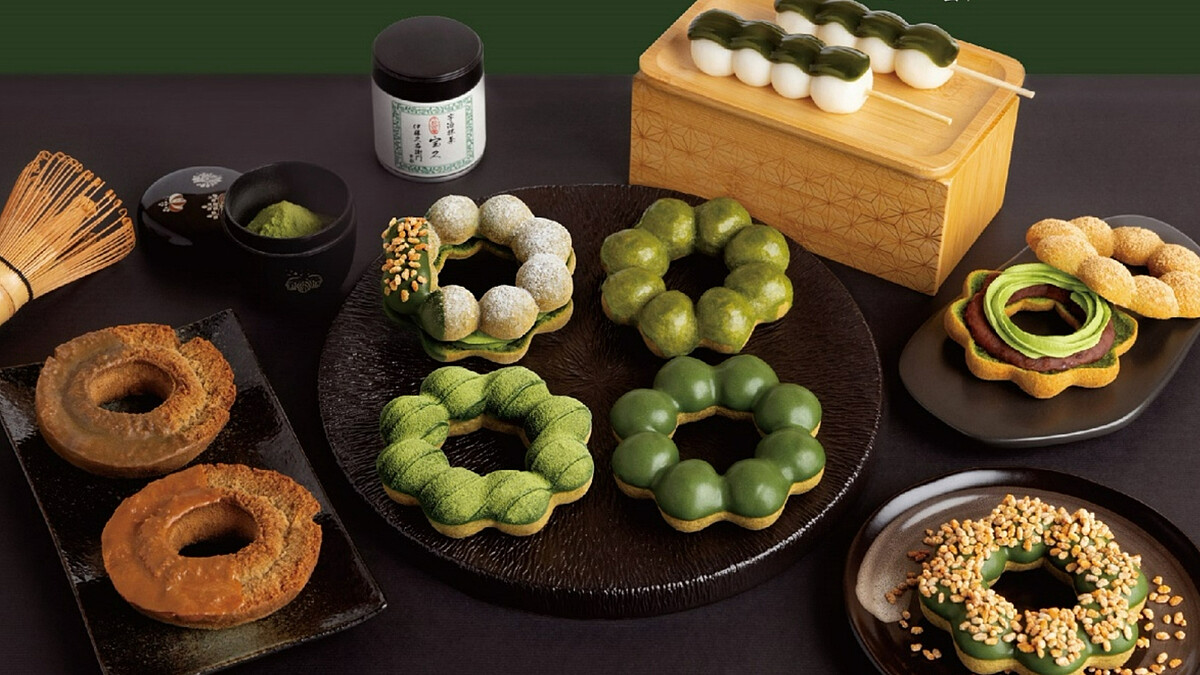 Mister Donut X 伊藤久右衛門聯名10款甜甜圈公開！濃郁抹茶、焙茶饗宴不能錯過